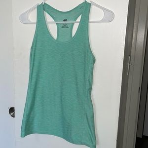 H&M Turquoise Sport Tank Top